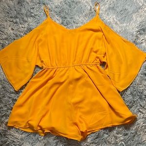 Super comfy vibrant off the shoulder jumper